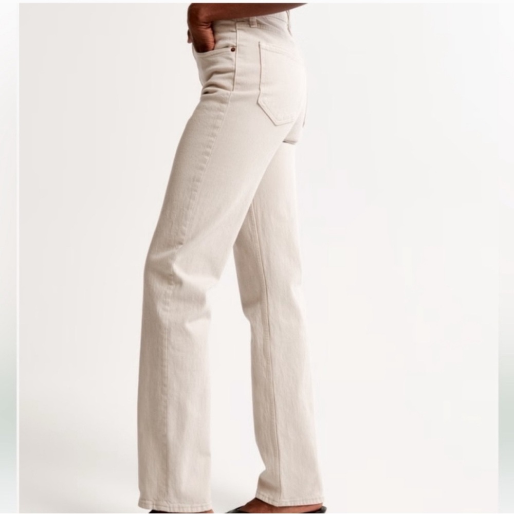 Abercrombie & Fitch the 90s straight Ultra High Rise size 28 / 6 regular